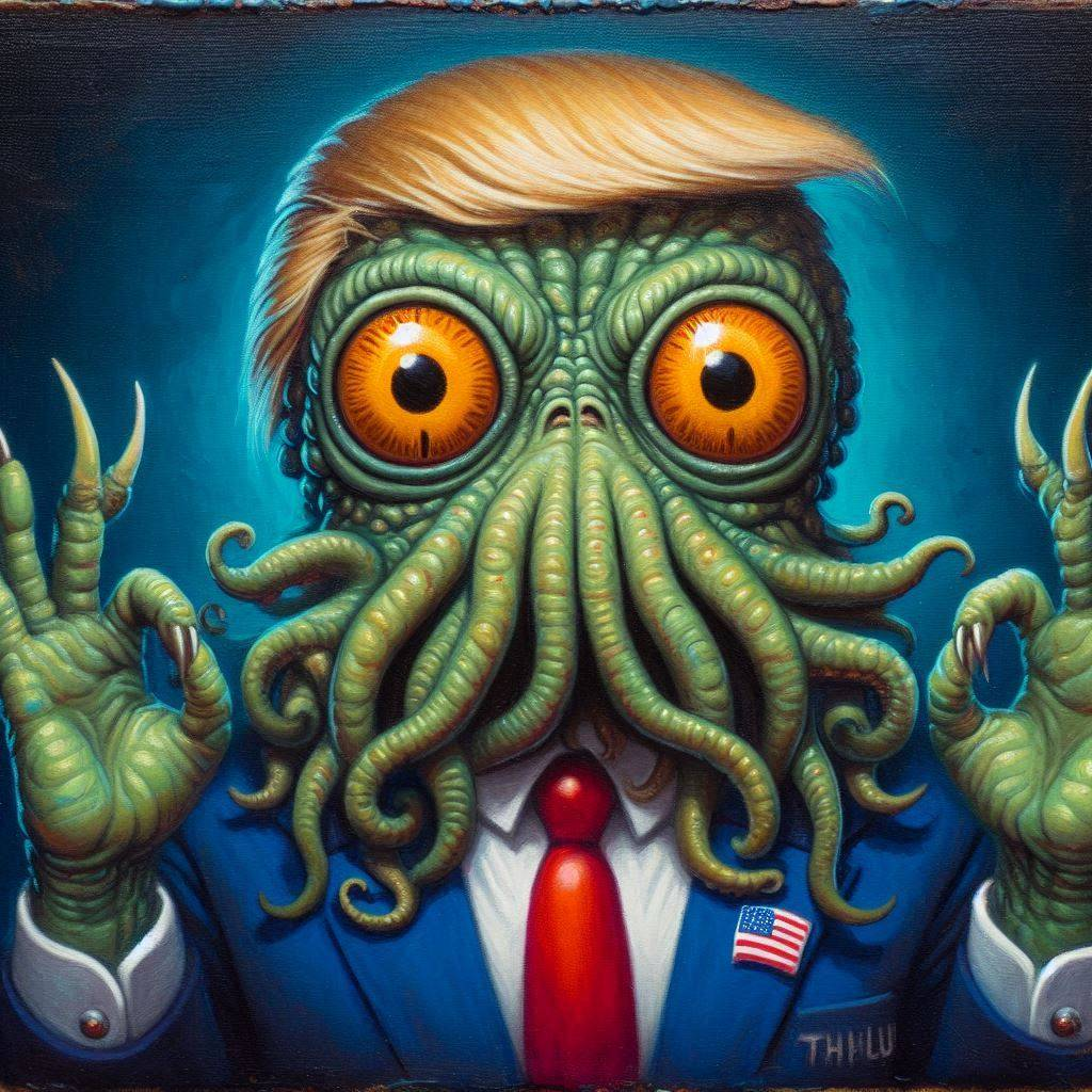 CEPHALOPOD IN A SUIT, FUCKING REALITY