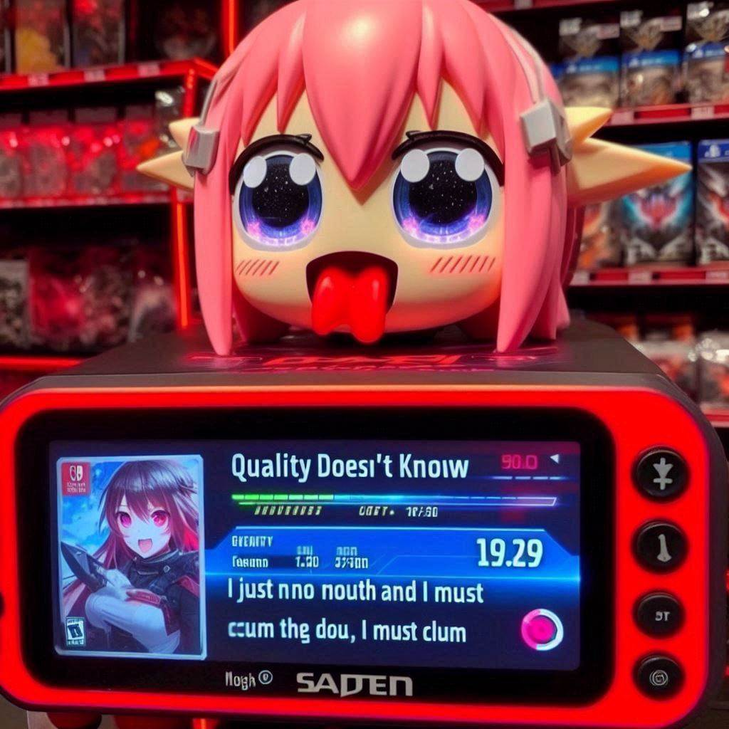 PLUSH TOY TONGUE-FUCKING A SCREEN OF REGRET