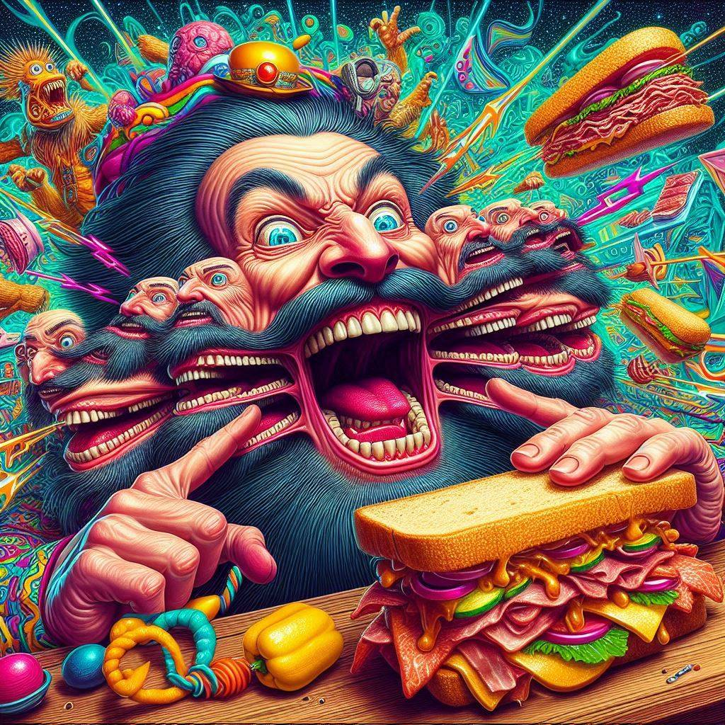 MOUTH FEASTING ON A CARNIVAL OF CHAOS