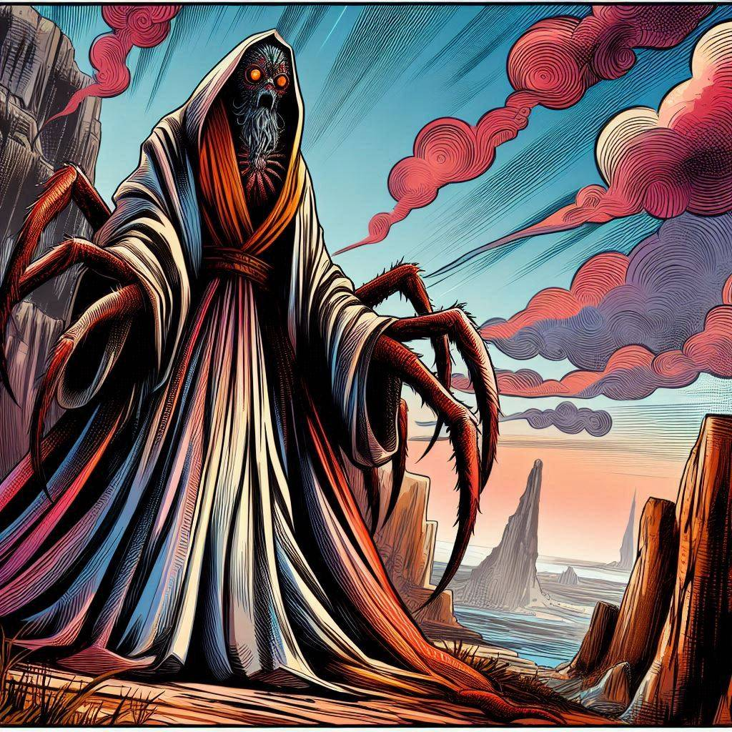 SPIDER PRIEST RIPPING THE VEIL OF REALITY