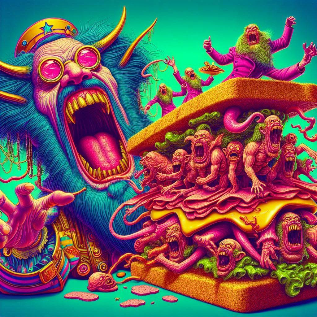 MONSTER SANDWICH OF SCREAMING SOULS