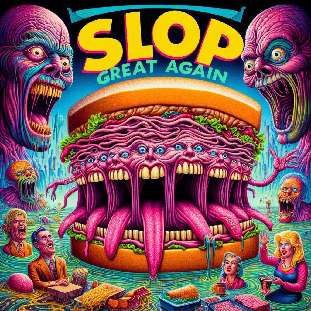 SLIME BURGER EATING YOUR SOUL FOR BREAKFAST