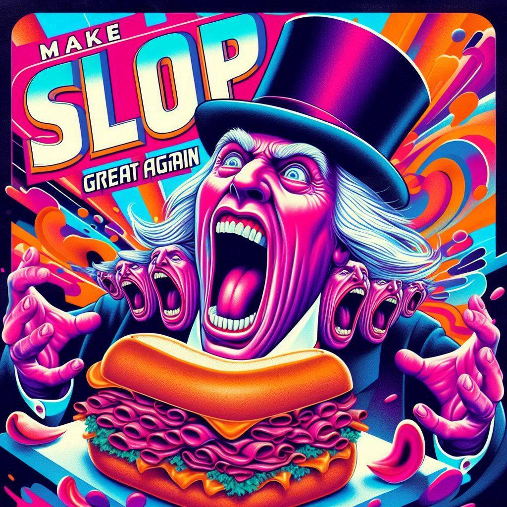 SLOP SLATHERED IN SCREAMS AND MEAT