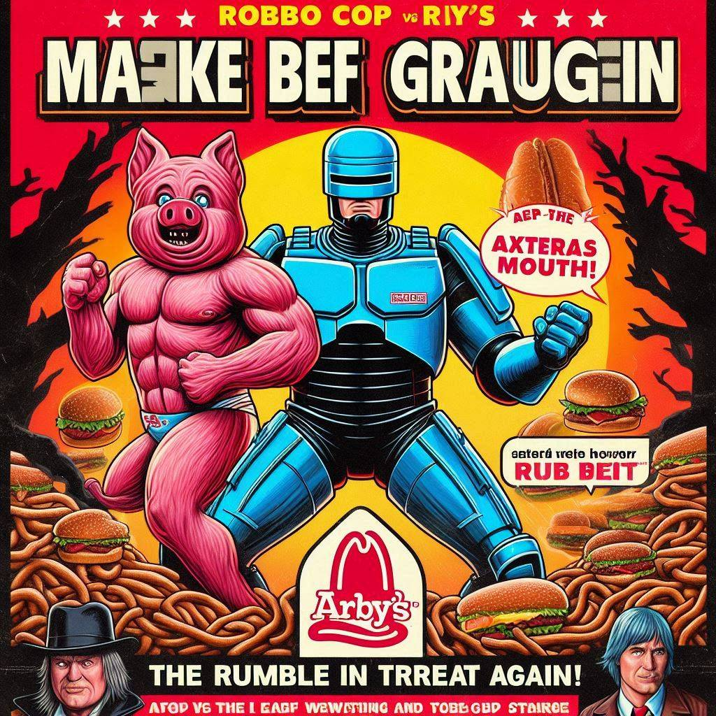 PIG MUSCLE AND METAL CLASH IN GREASY BATTLE