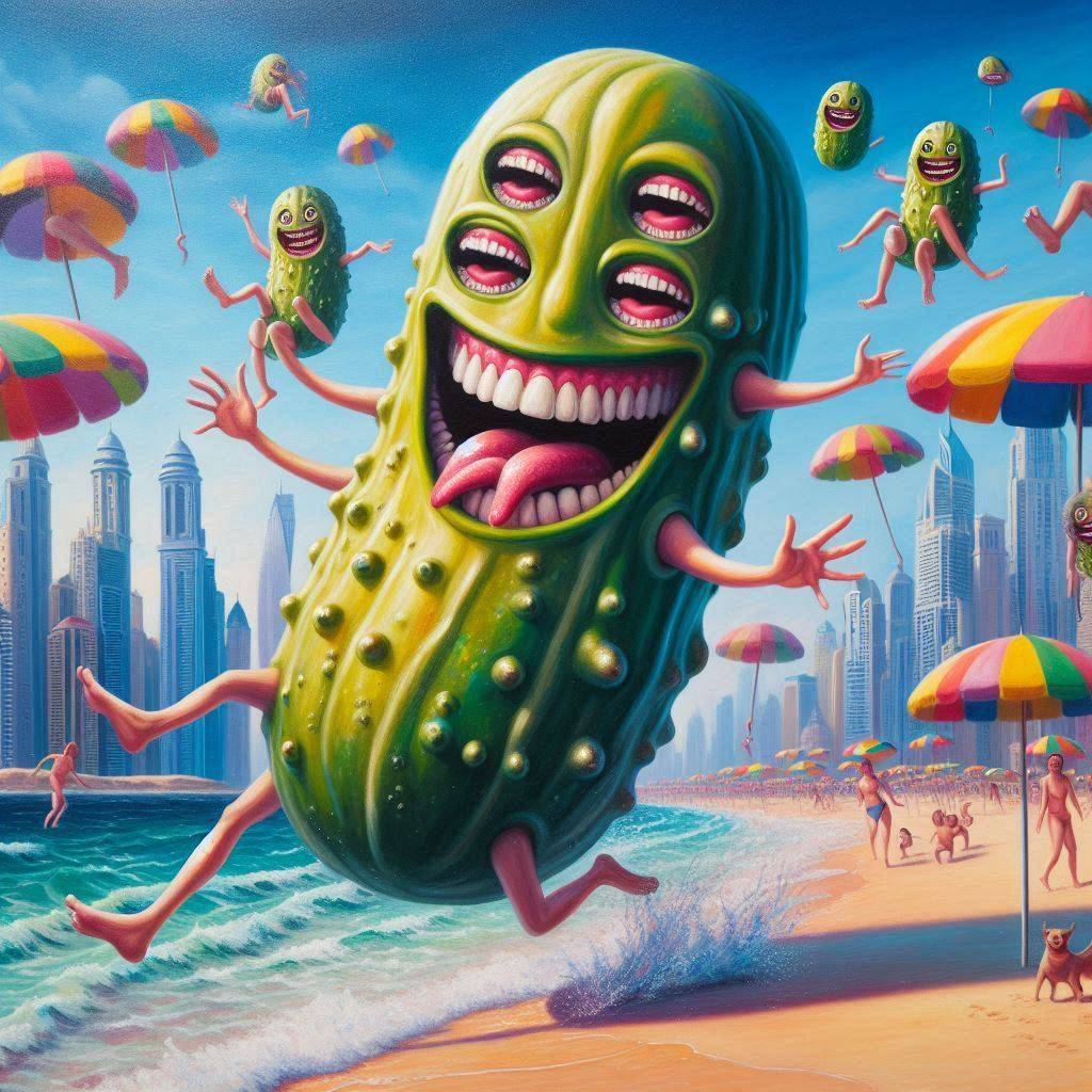 PICKLE PARTY IN A CITY OF SINS