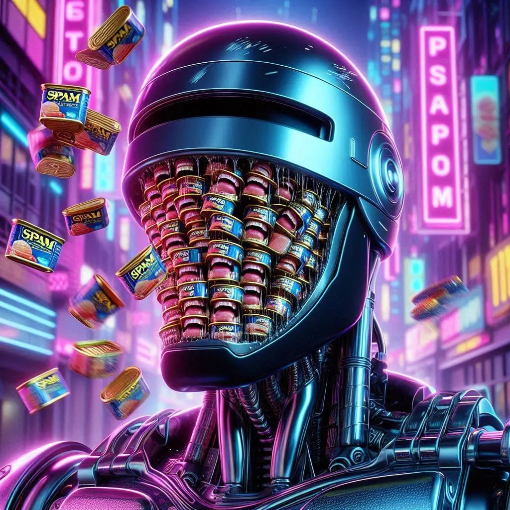 ROBOT CHOKING ON CANNED MEAT FANTASIES