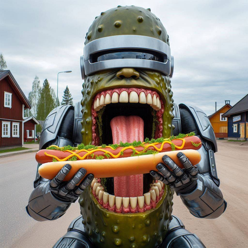 PICKLE ROBOT DEVOURS MEATY FANTASIES