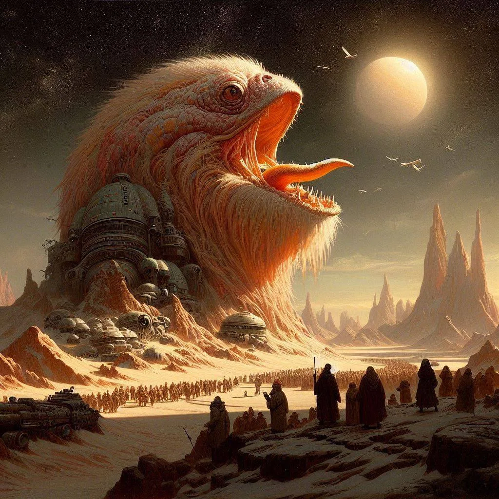 MONSTER GOBBLING STARS AND SHITTING PLANETS