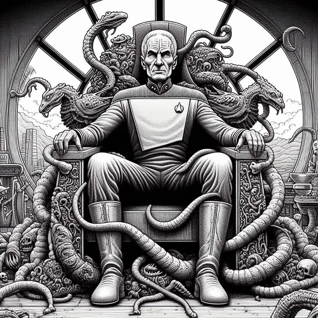 ALIEN TENTACLES TEARING APART HUMANITY'S SOUL