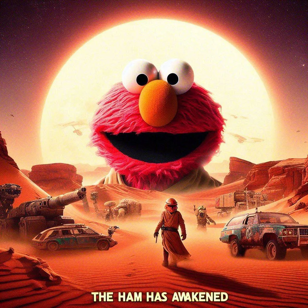THE HAM HAS AWAKENED IN DESERTS OF DOOM