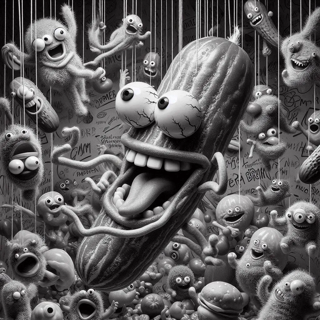 PICKLE SUCKING ON A GOOFY NIGHTMARE