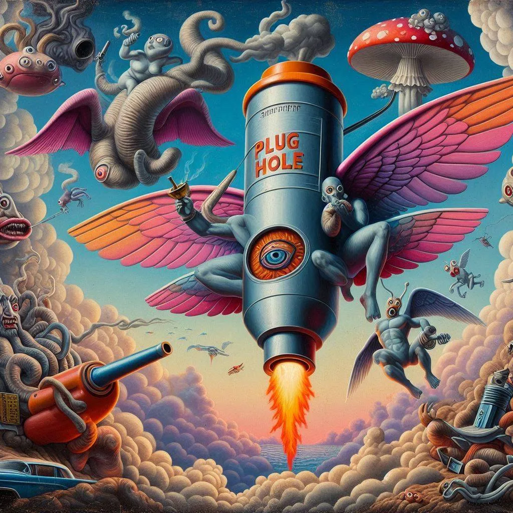 ALIENS SHOVING ROCKETS UP THE SKY'S ASS