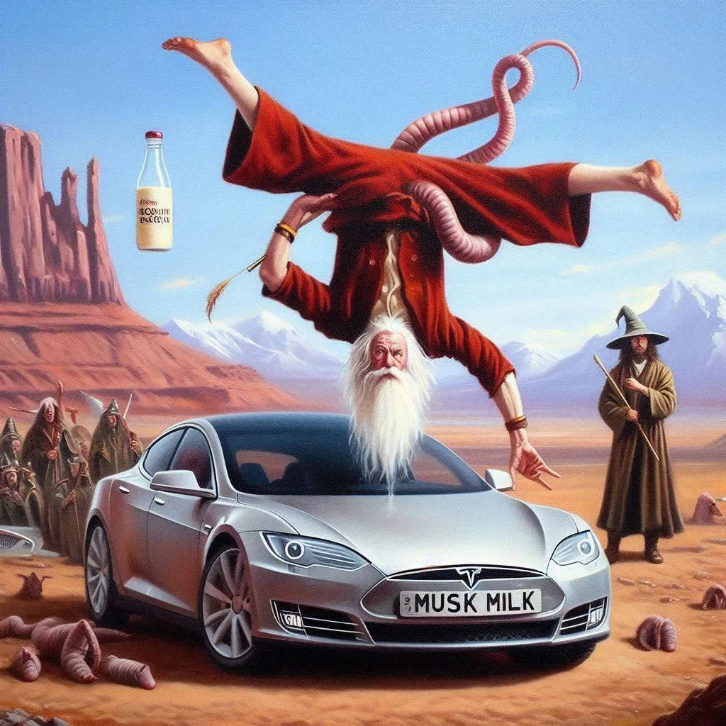 GOD'S NUTSACK HANGING OVER A SILVER TOY