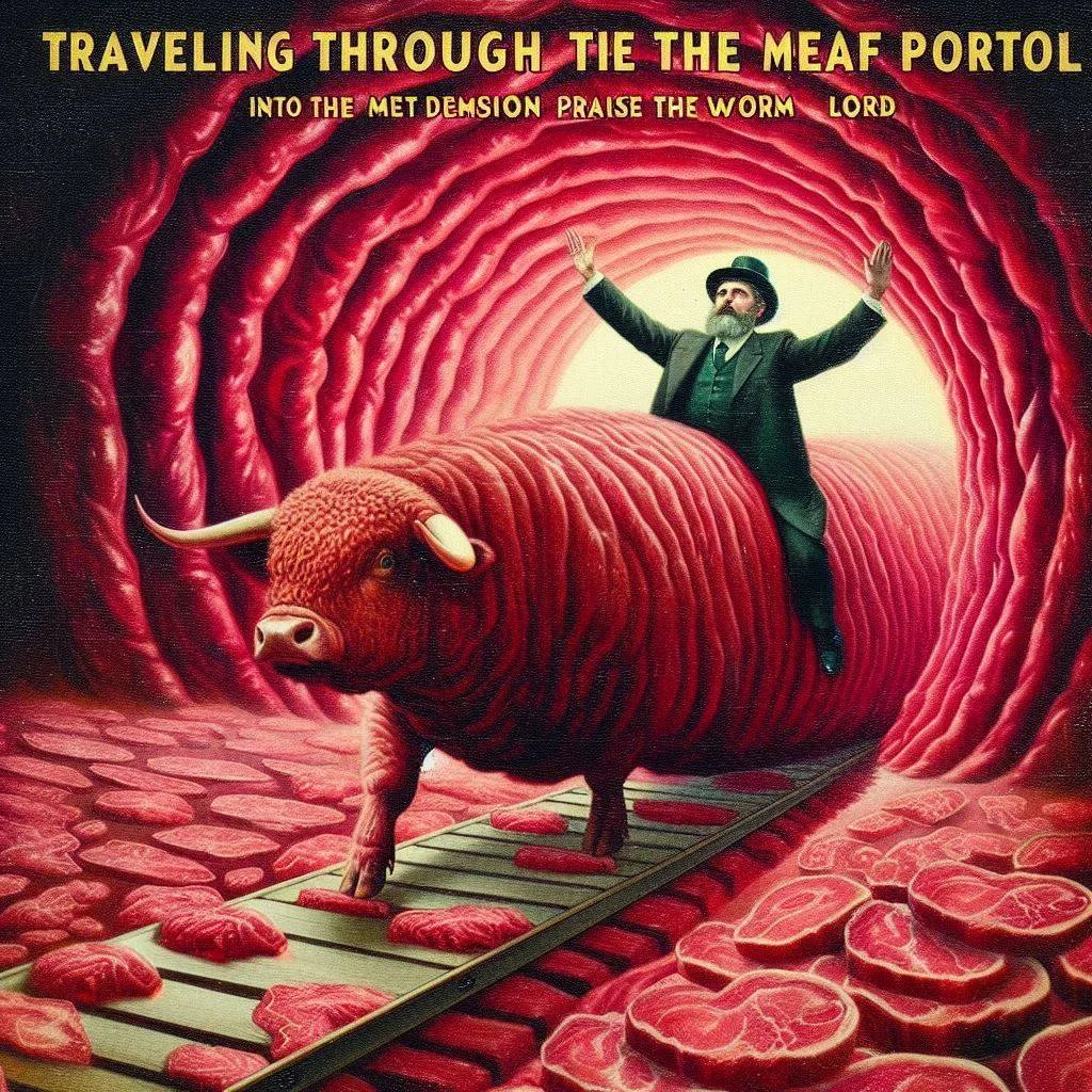 RIDING THE MEAT WAVE TO HELL'S GUTS
