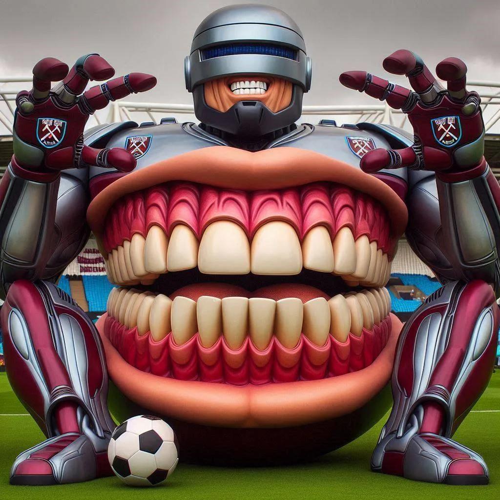 ROBOTIC MOUTH EATING SOCCER BALLS FOR BREAKFAST