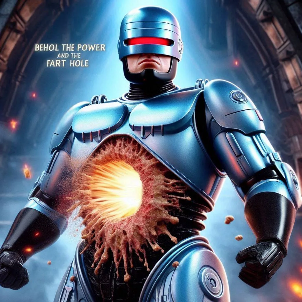 ROBOT HEART EXPLODING WITH FARTS AND CHAOS