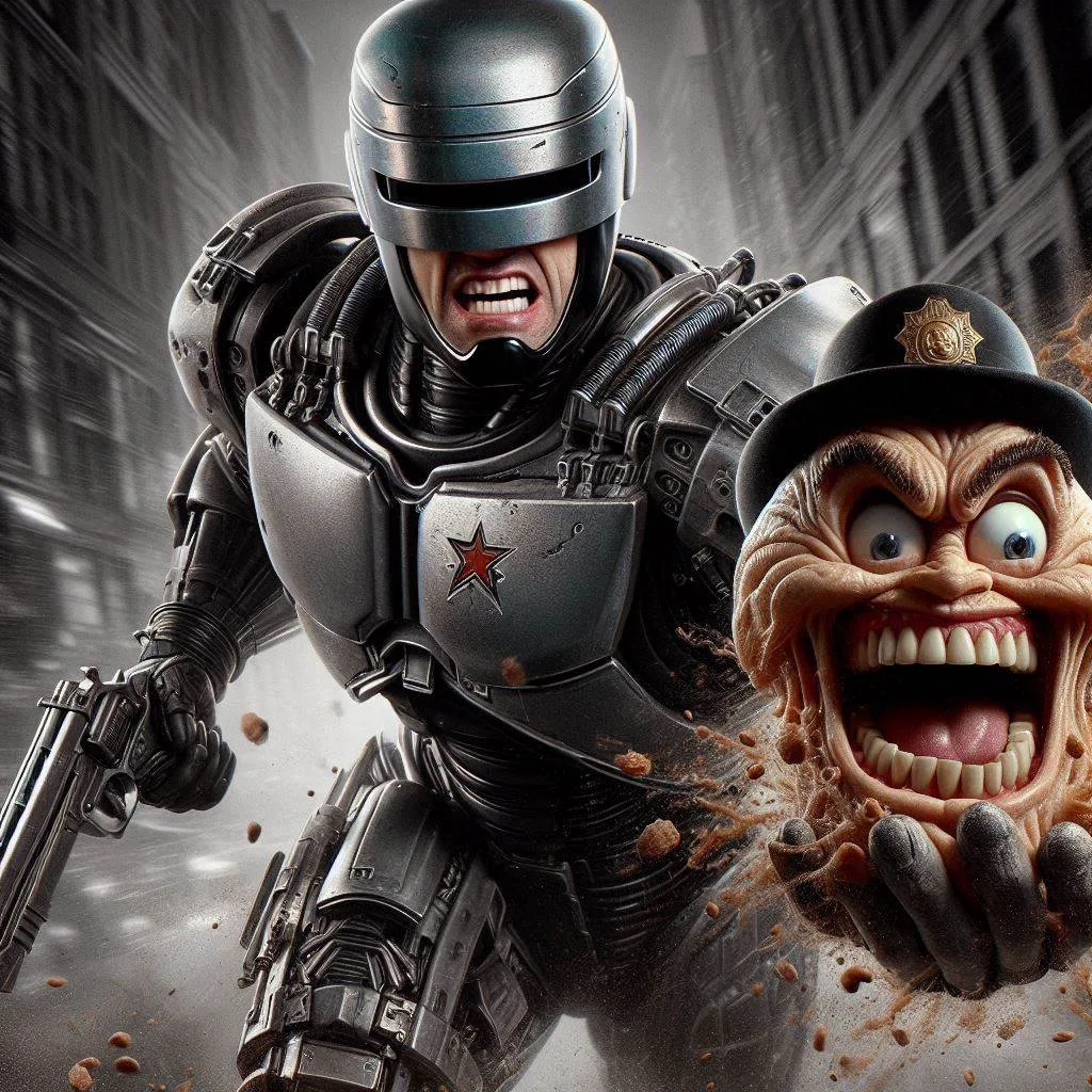 ROBOTIC FURY TEARING APART HUMANITY'S SHITSHOW
