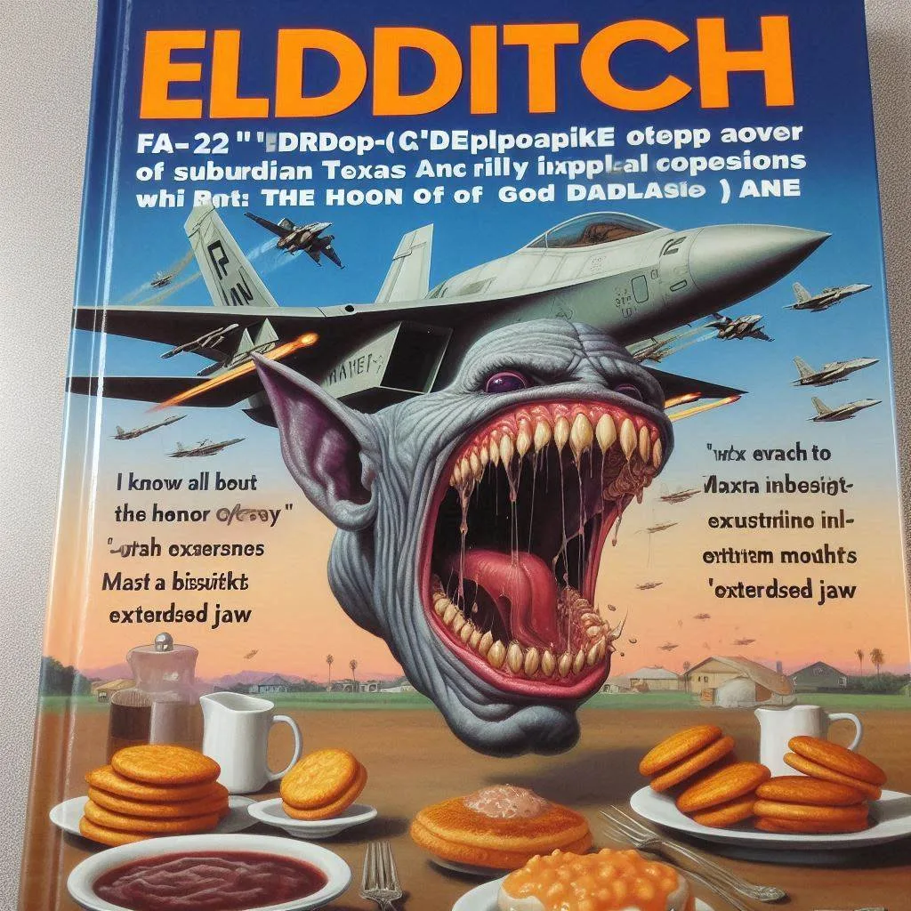 MONSTER GOBBLING AIRPLANES LIKE CANDY