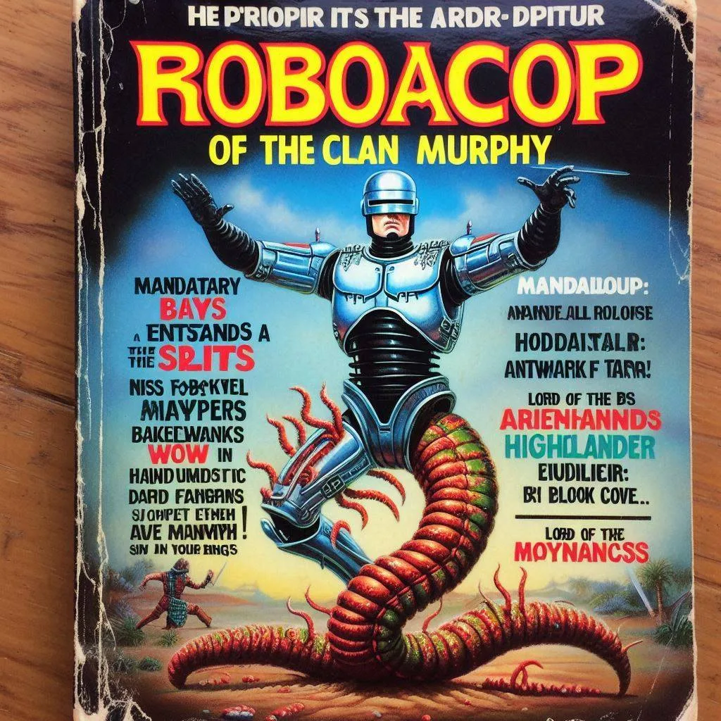 ROBOCOP'S TENTACLES TEARING THROUGH REALITY