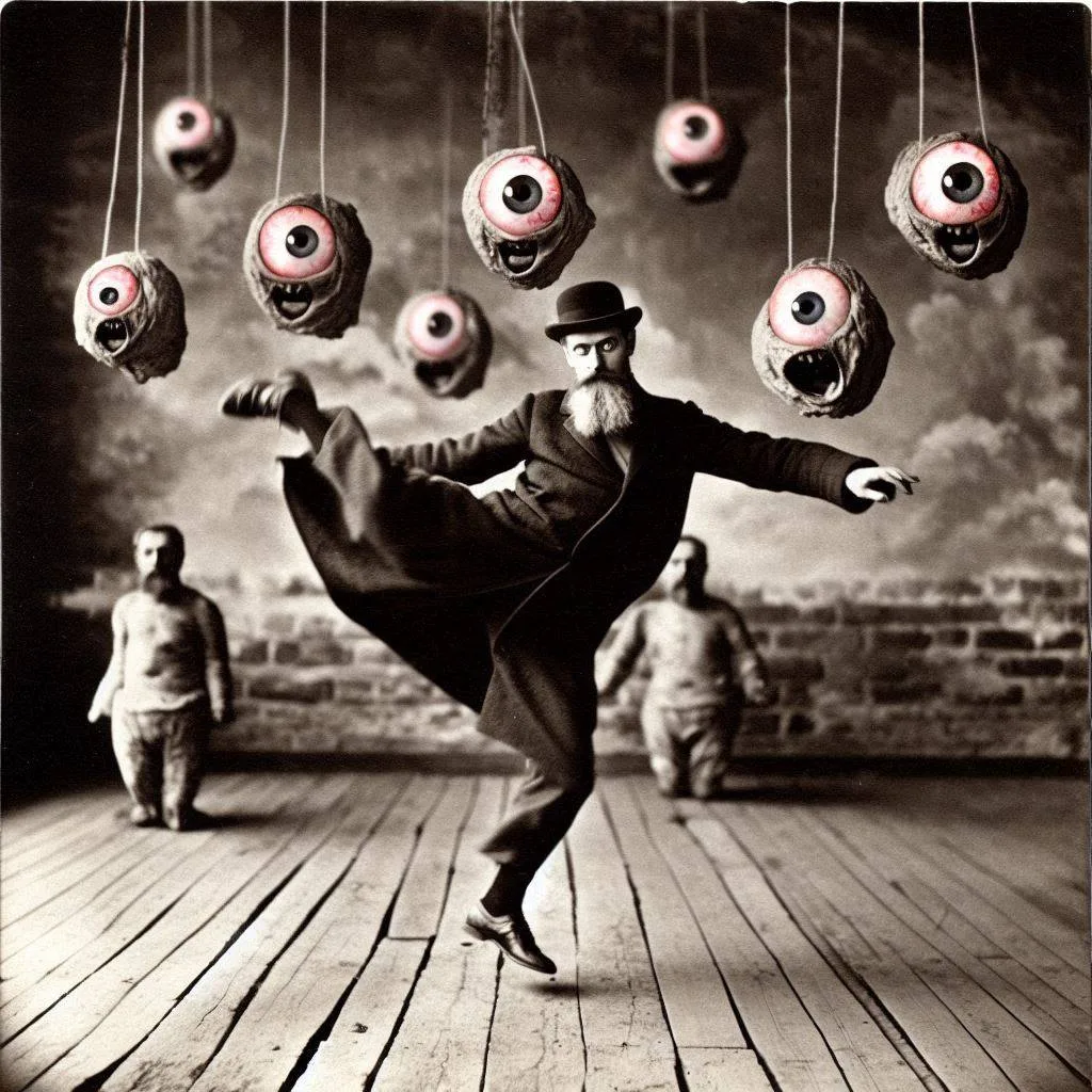 DANCING WITH EYES IN THE CEILING'S NIGHTMARE