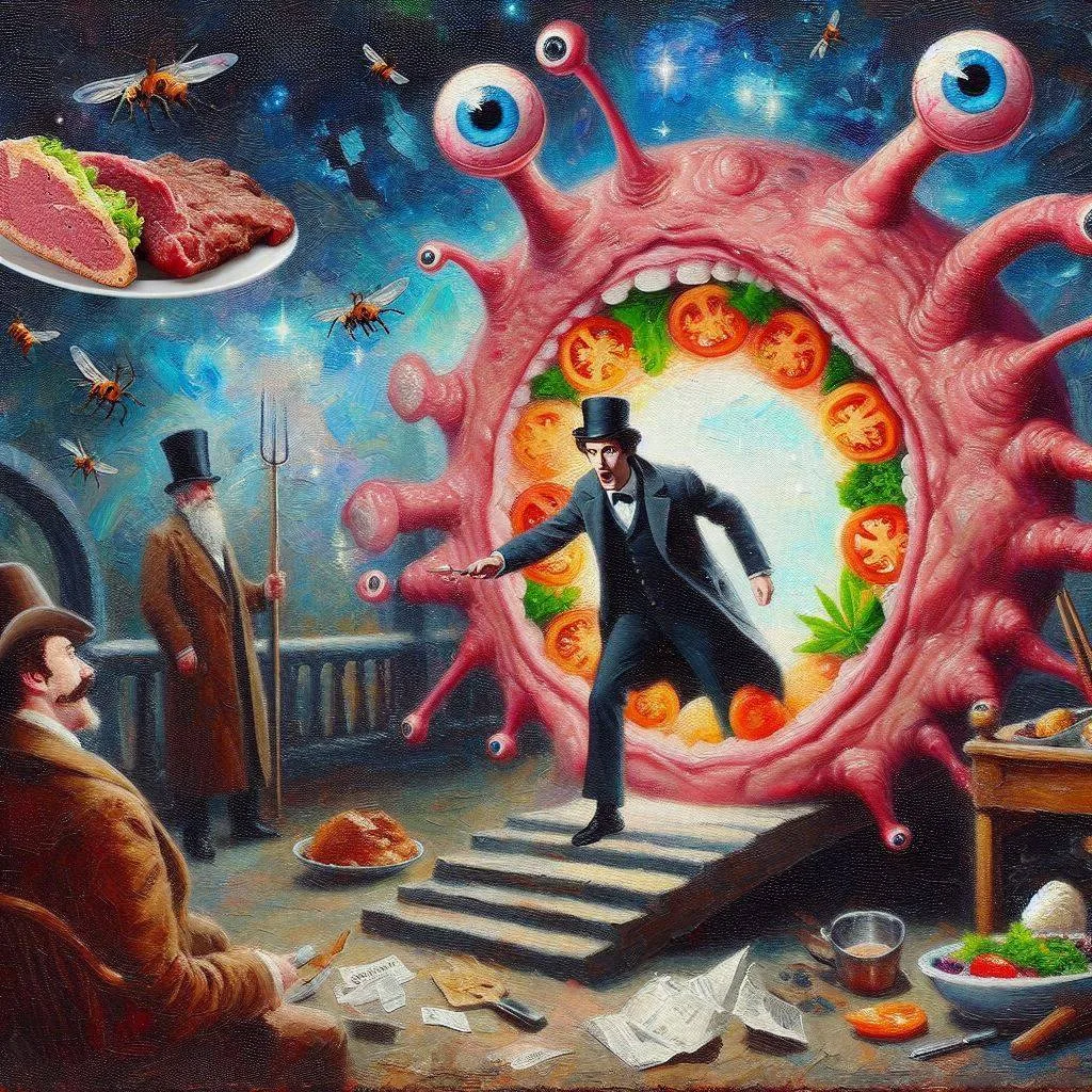 MAGIC MEAT PORTAL SPITTING OUT NIGHTMARES