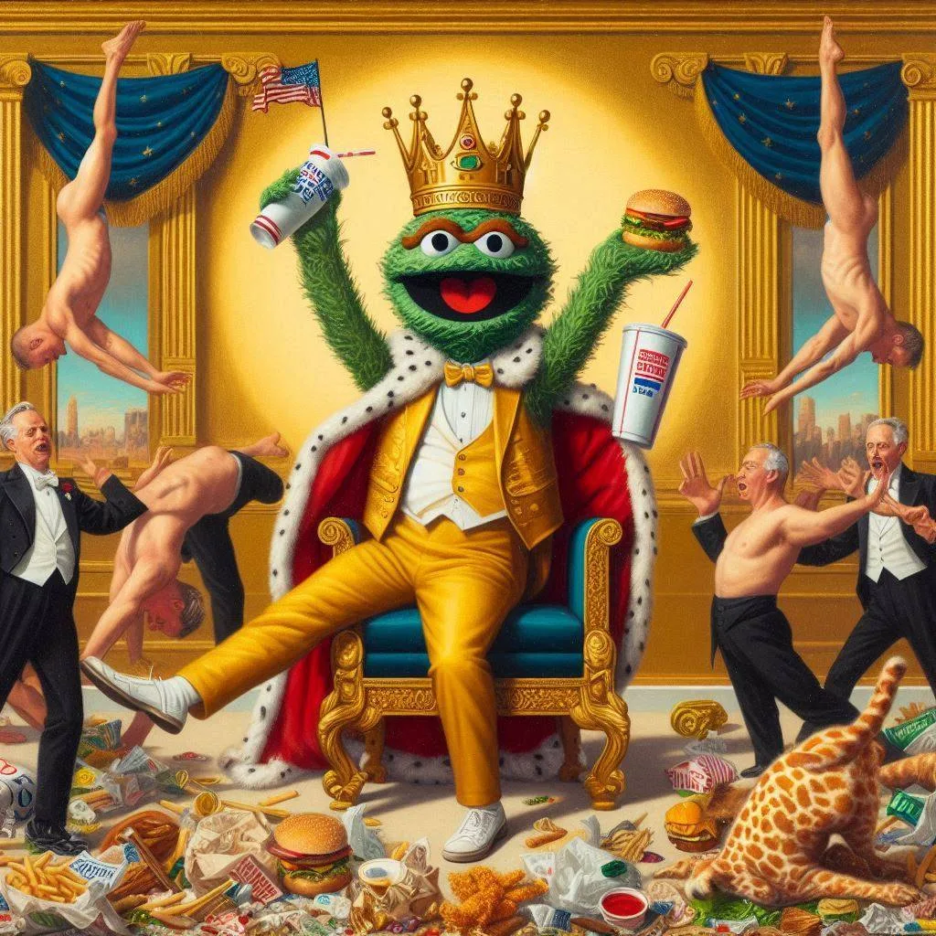 TRASH KINGDOM REIGNS OVER GARBAGE CARNIVAL