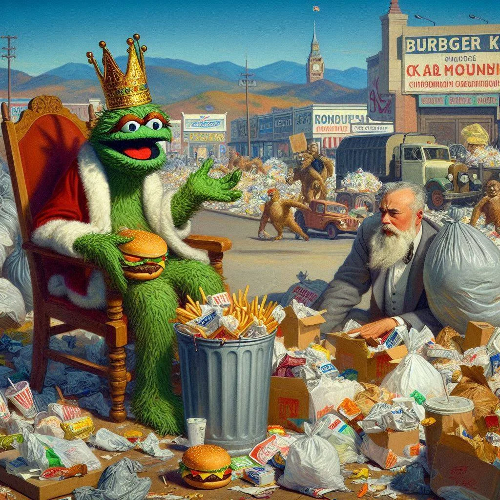 GARBAGE KINGDOM WITH A SIDE OF FRIES