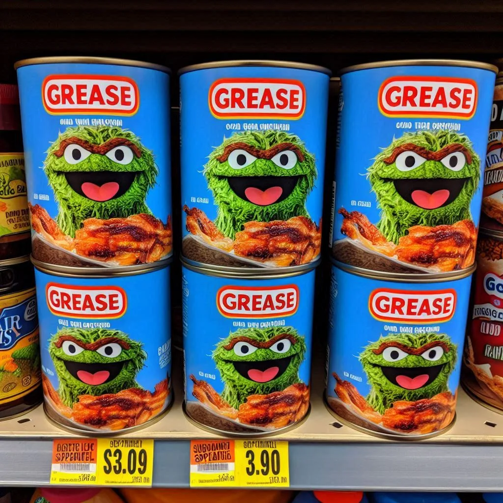 GARBAGE MONSTER'S OILY LOVE IN A CAN
