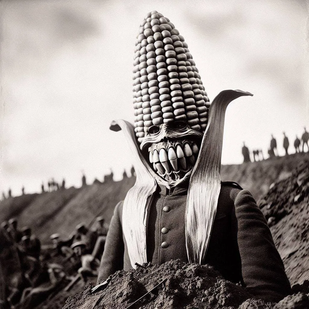CORNHEADS MARCHING ON THE GRAVE OF REASON
