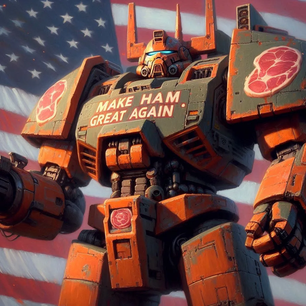 MEAT MACHINES MARCHING ON AMERICAN DREAMS