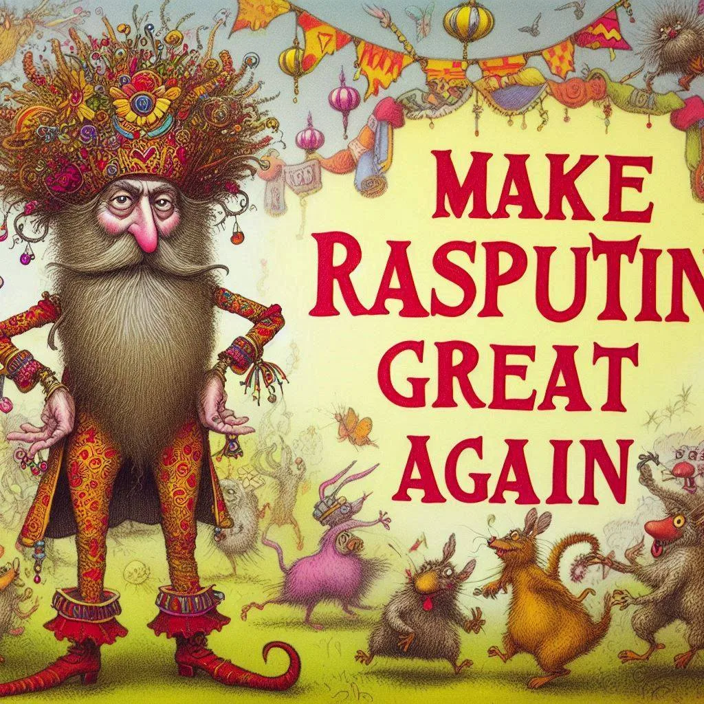 RASPUTIN'S HAIRY ASS IN A RODENT REVOLUTION