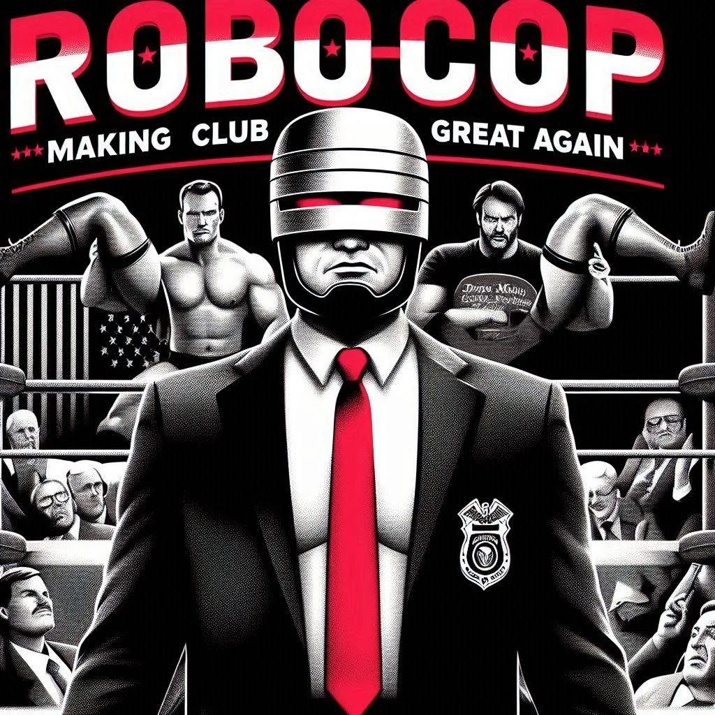 ROBOCOP SLAMMING BODIES INTO THE MAT OF DEATH