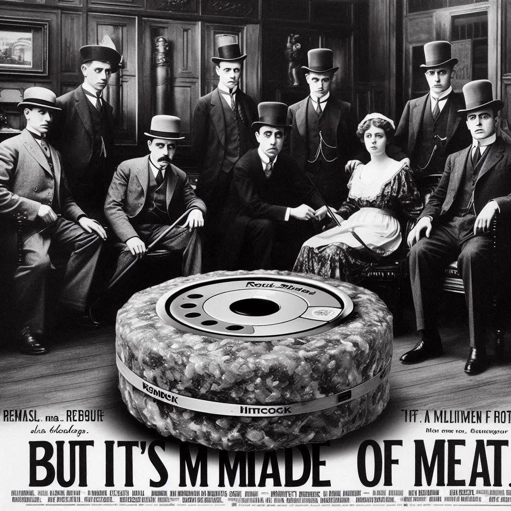 BUT IT'S MADE OF MEAT, BITCH!