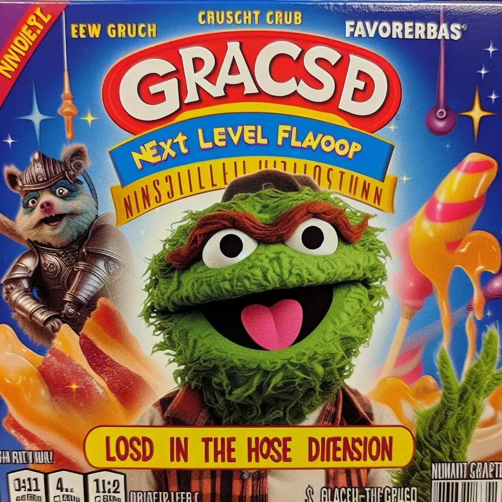 MONSTERS EATING GARBAGE LIKE IT'S CANDY
