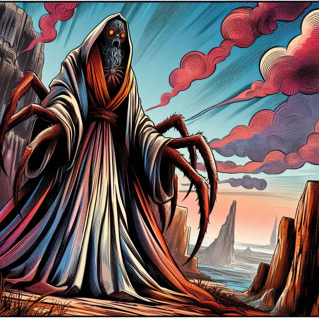 SPIDER PRIEST RIPPING THE VEIL OF REALITY