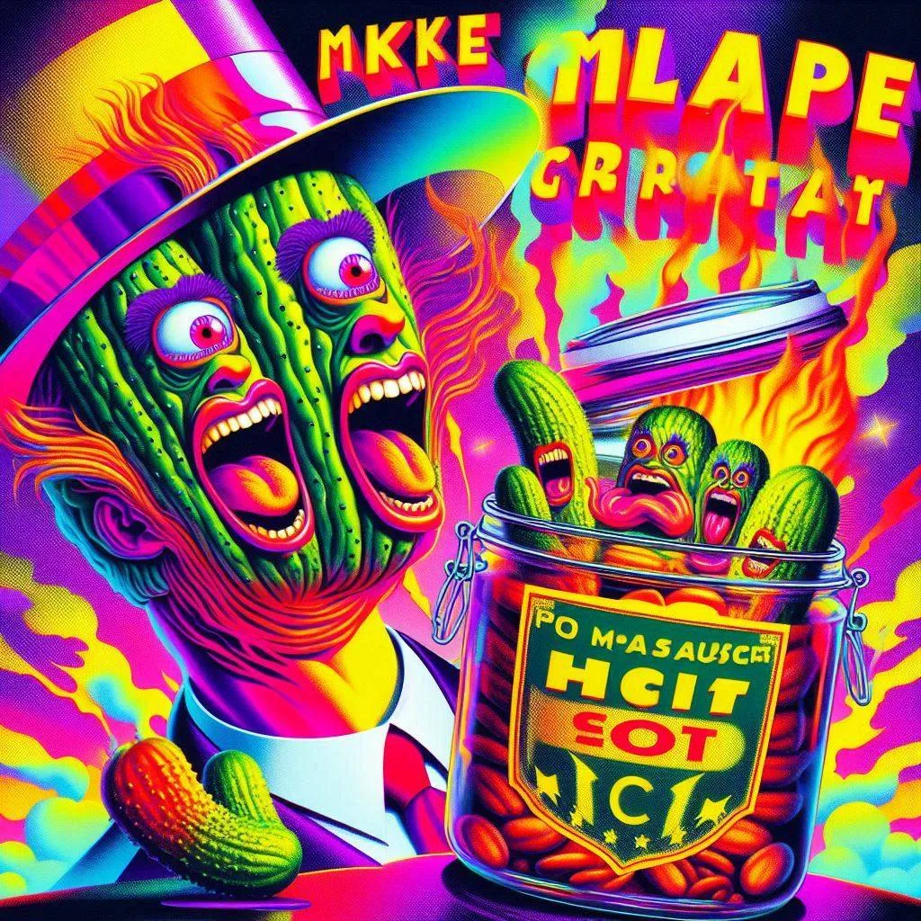PICKLES SCREAMING IN A JAR OF NIGHTMARES