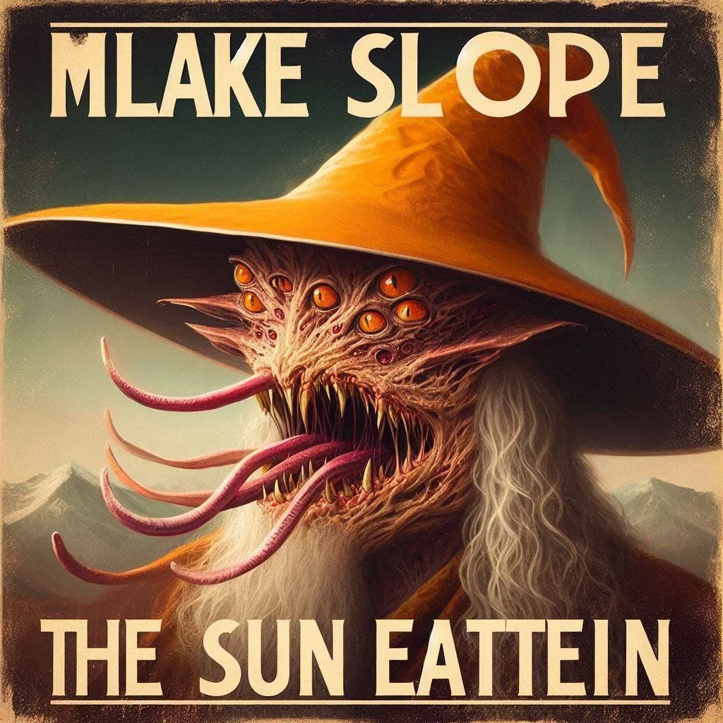 MONSTER SUCKING THE SUN'S LIFE FORCE DRY