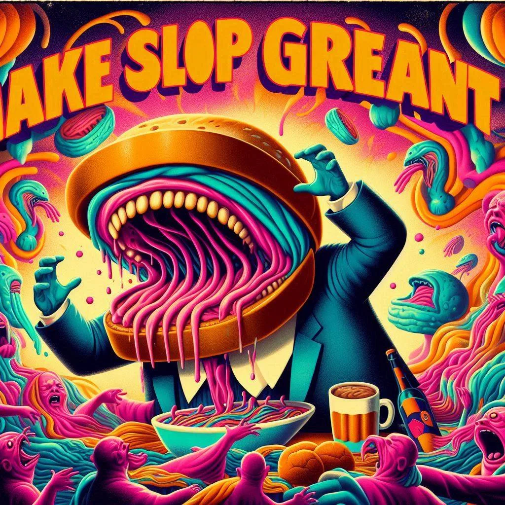 SLURPING GUTS FROM A BURGER'S NIGHTMARE