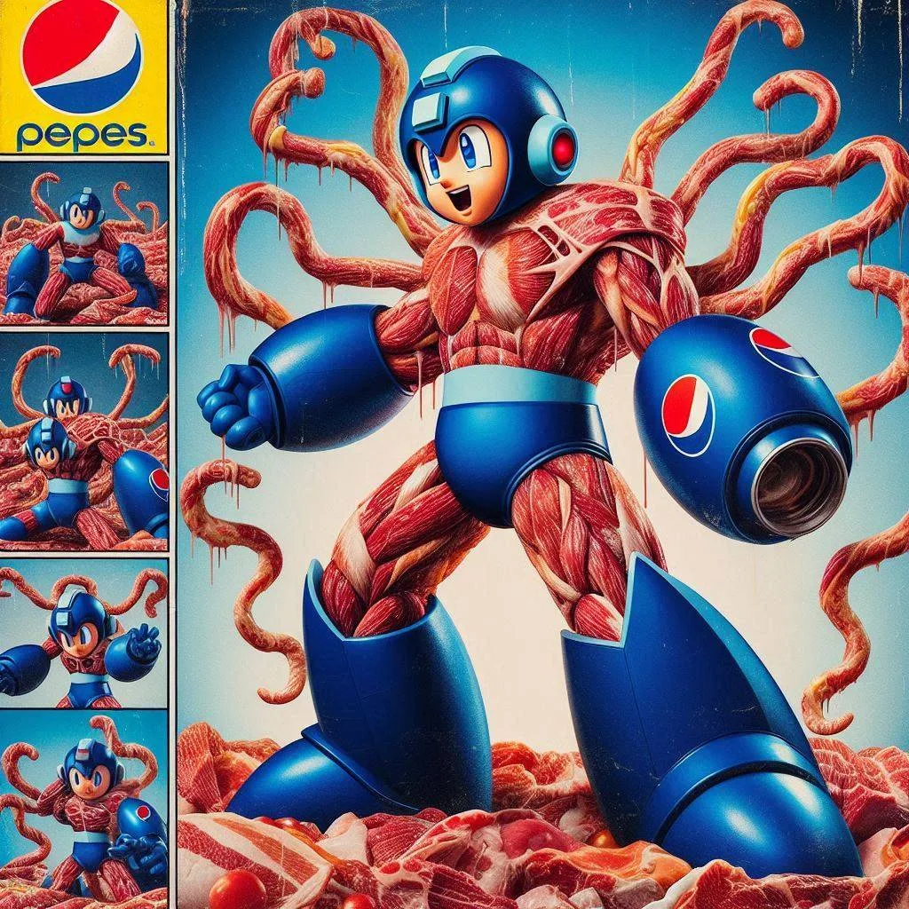 MEATY ROBOT TEARING THROUGH FLESHY NIGHTMARES
