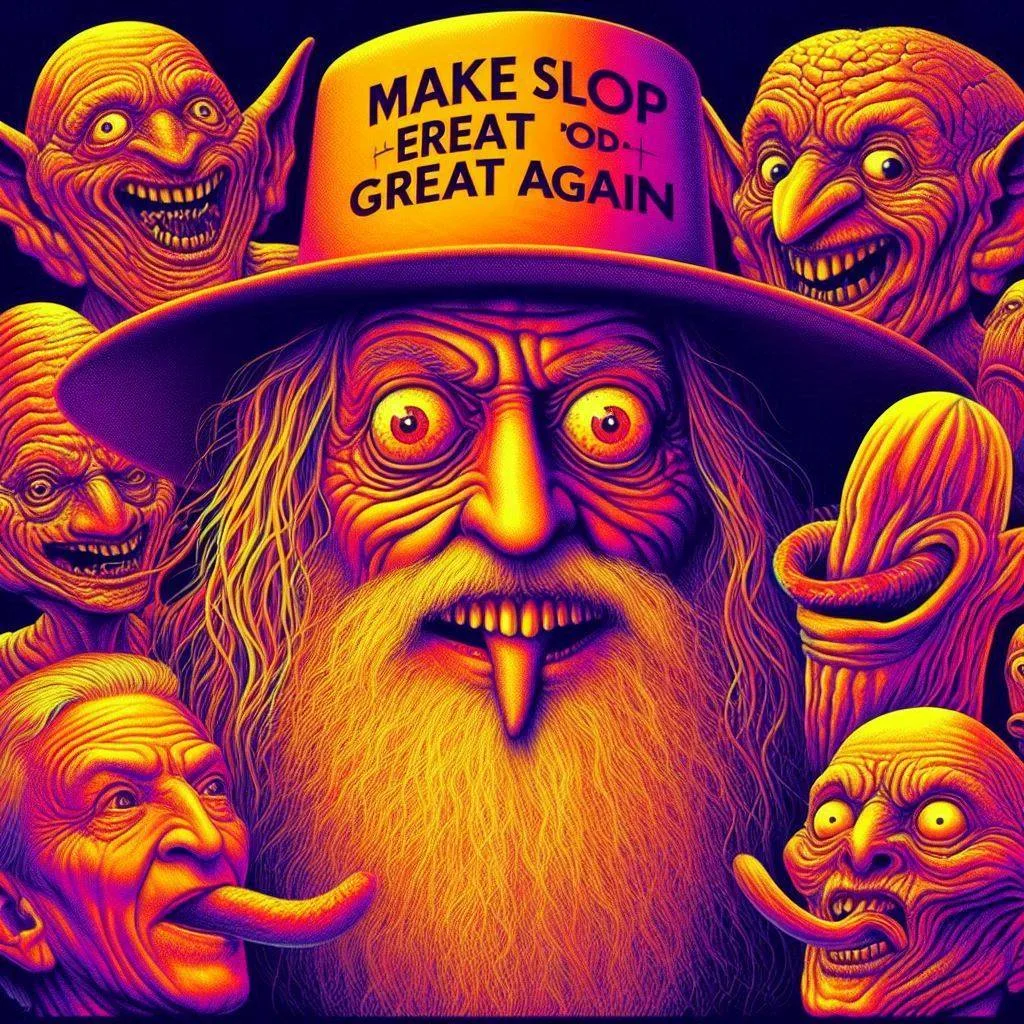 MAKE SLOP EAT DICKS AGAIN