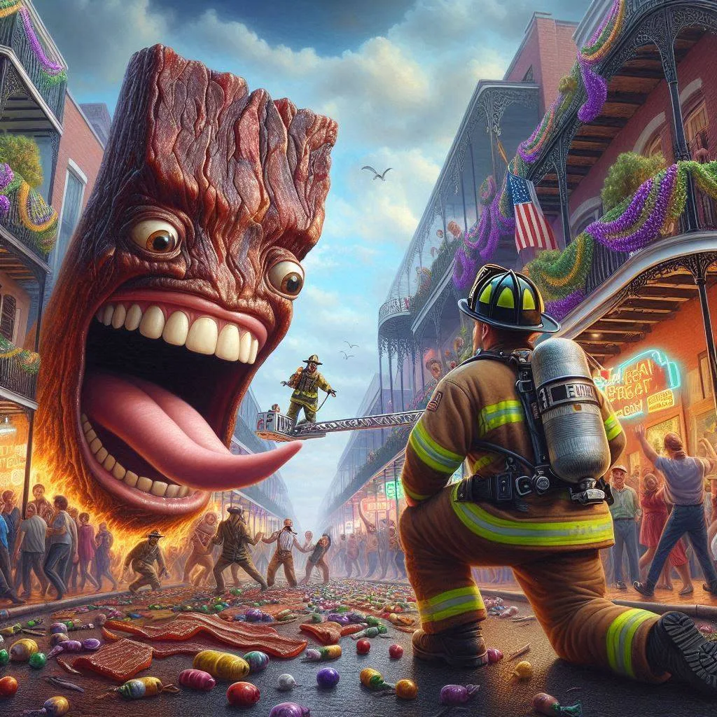 BACON MONSTER DEVOURS CARNIVAL'S SOUL