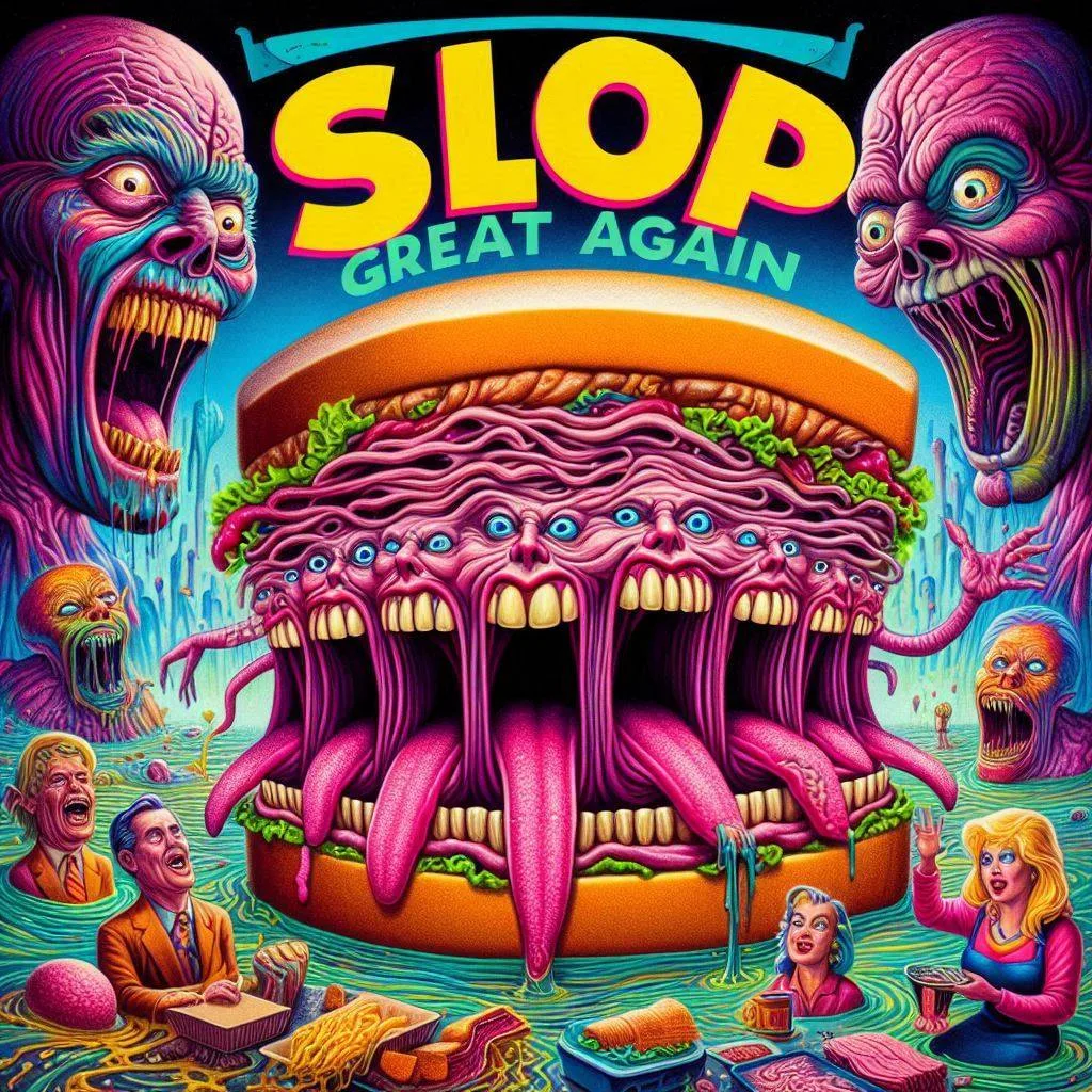 SLIME BURGER EATING YOUR SOUL FOR BREAKFAST