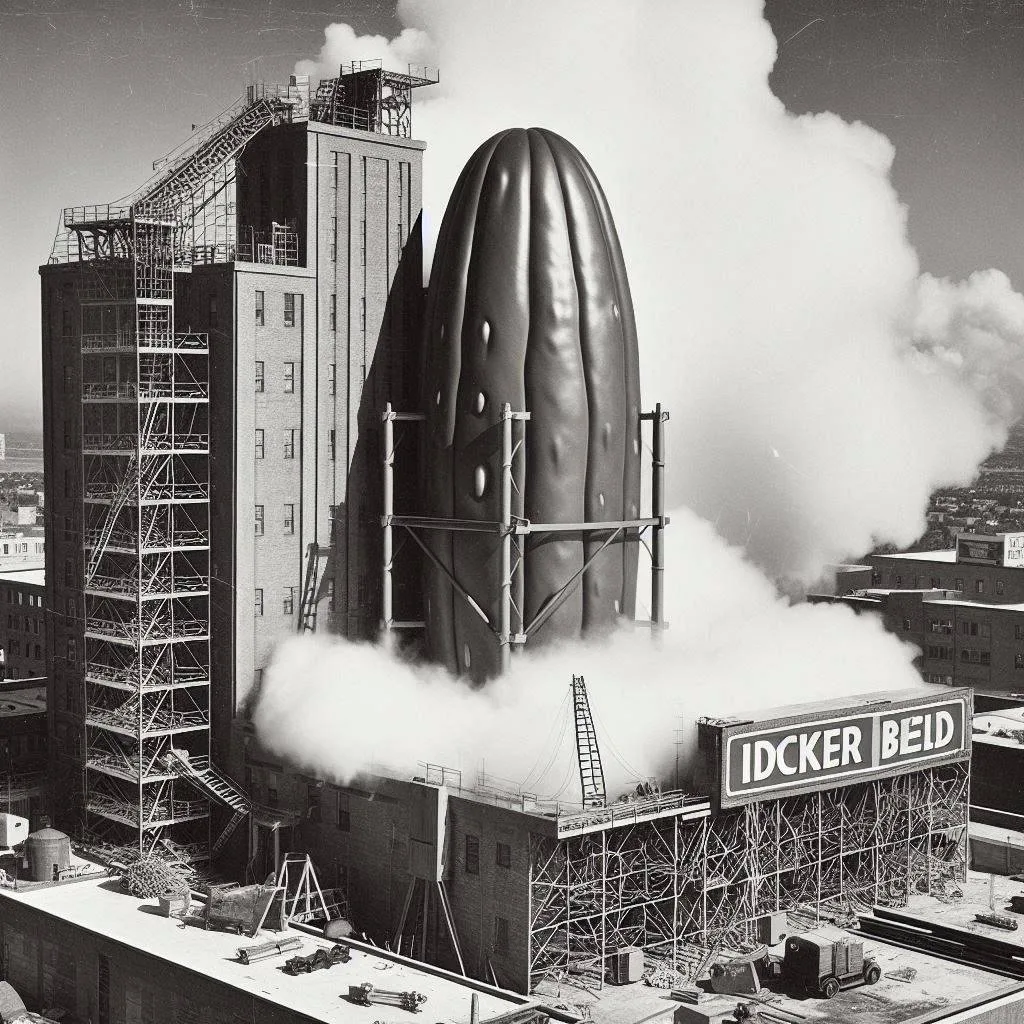 PICKLE ROCKET LAUNCHING INTO THE VOID