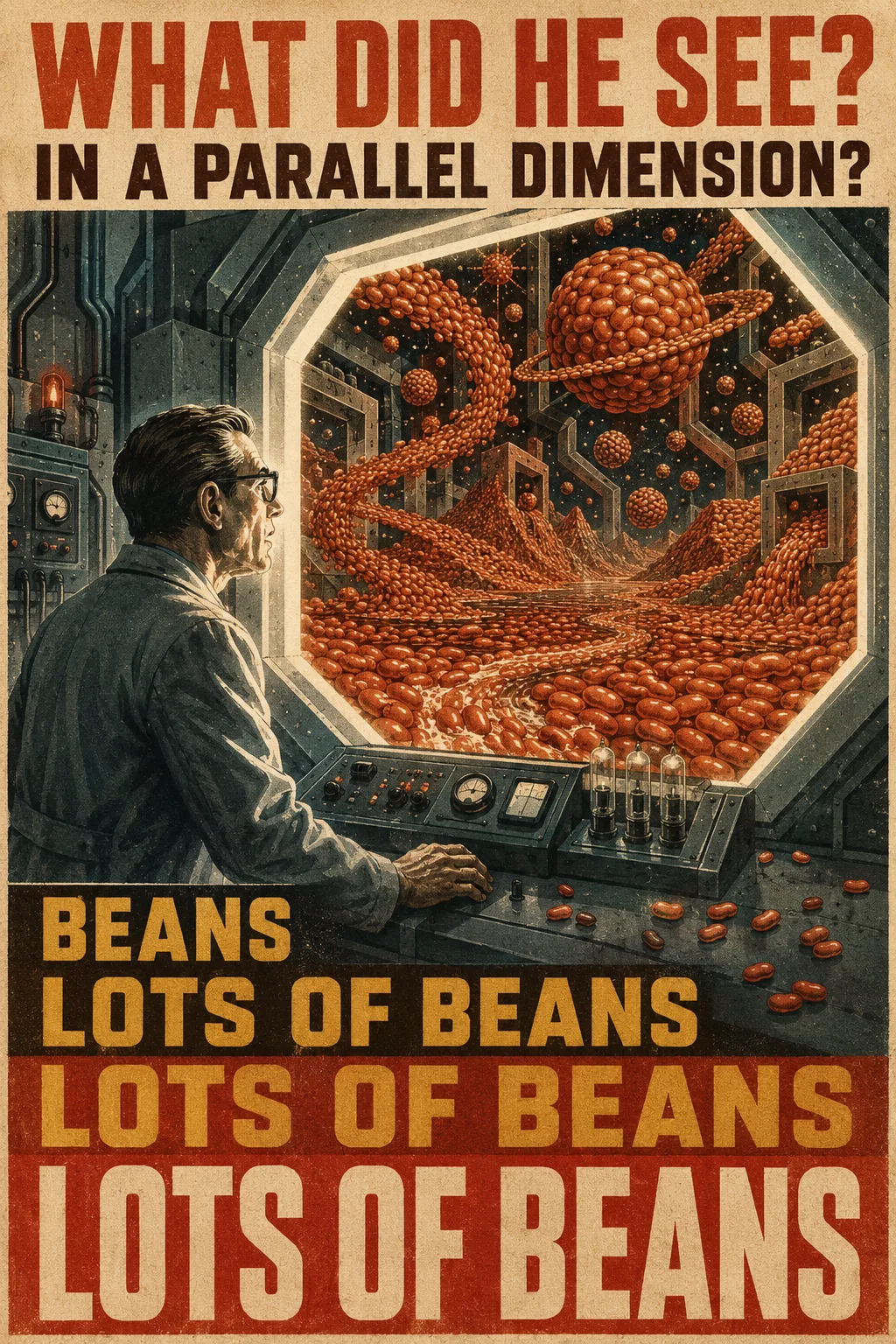 BEANS EXPLODING IN A COSMIC FART