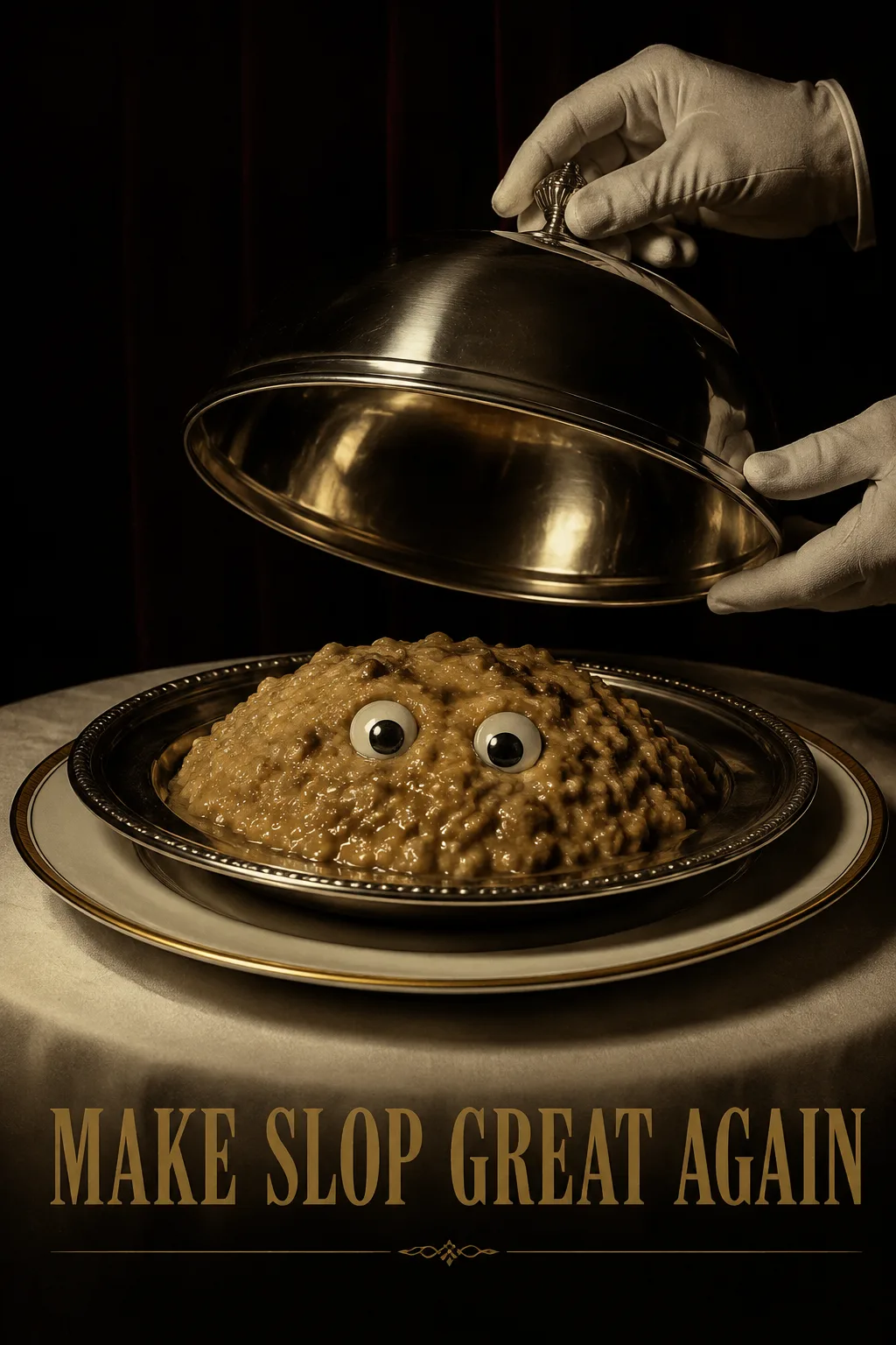 SLIME ON A PLATE WITH EYES FOR SOULS