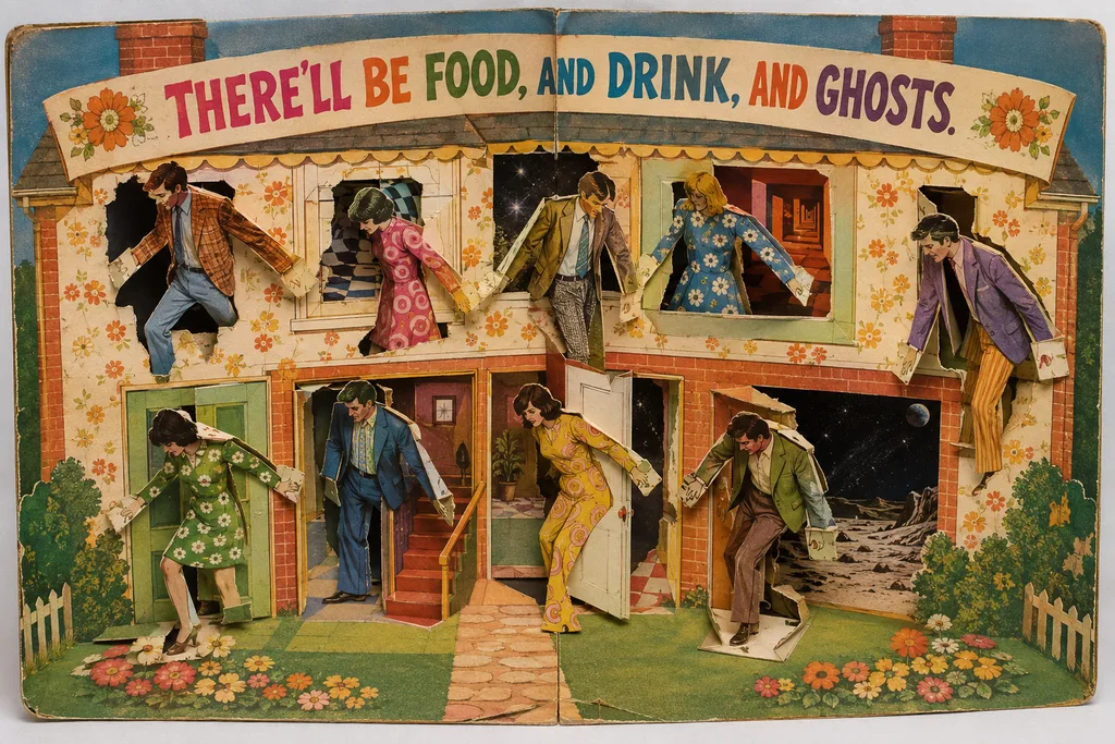 GHOSTS SHOVING PEOPLE OUT OF THEIR OWN HOMES