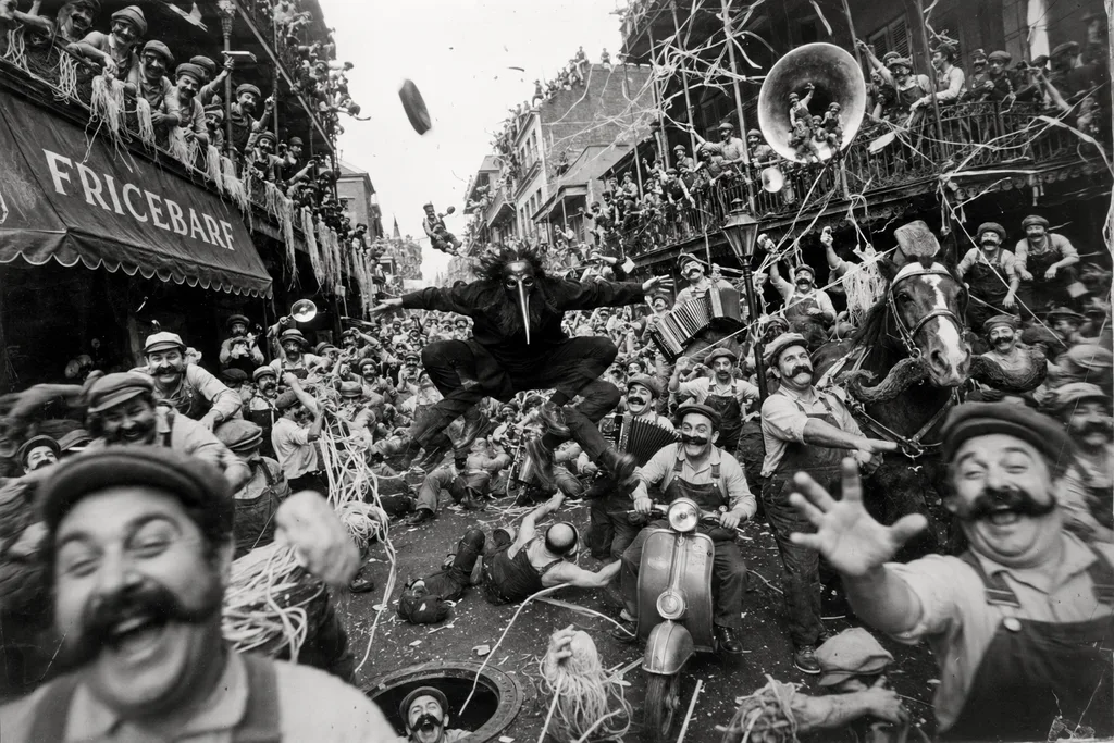 CLOWNS SHITTING CONFETTI IN A CHAOS STORM