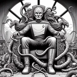 ALIEN TENTACLES TEARING APART HUMANITY'S SOUL