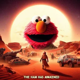 THE HAM HAS AWAKENED IN DESERTS OF DOOM
