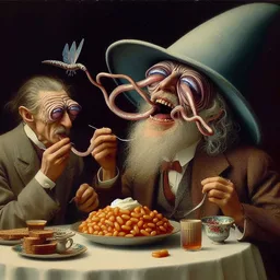 WORMY OLD MEN SLURPING BEANIE NIGHTMARES